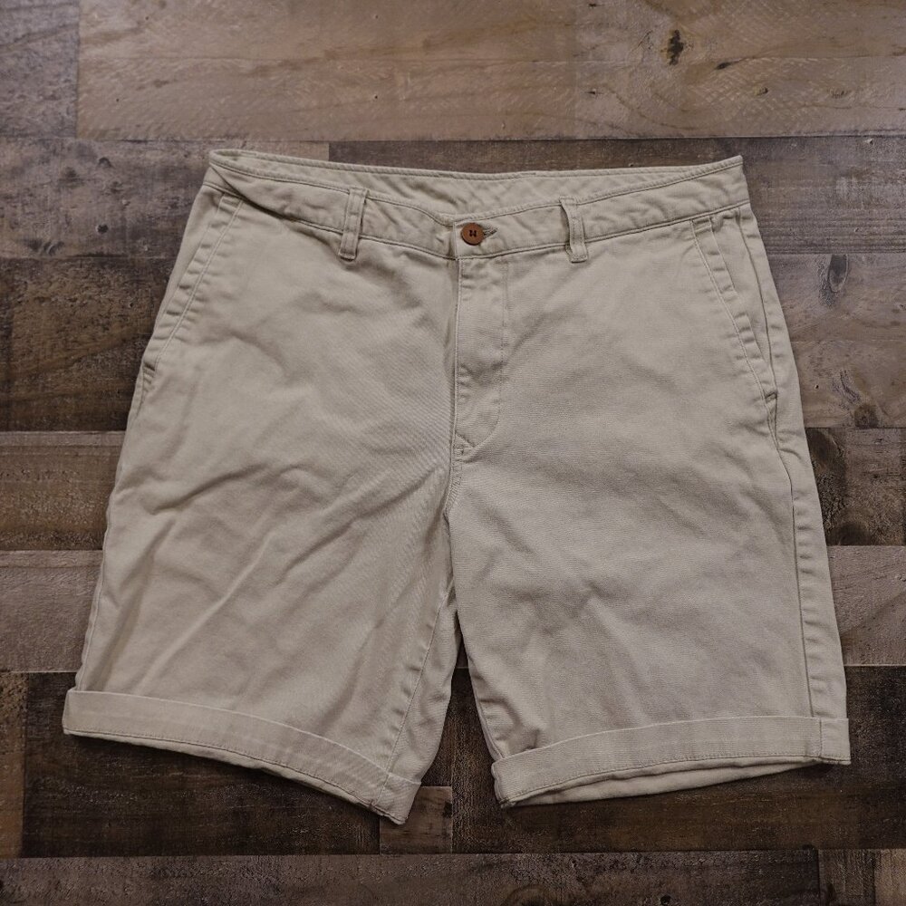 Tommy Bahama Chino Shorts Men’s‎ 34 Khaki Stretch 10” Inseam Casual Beachwear